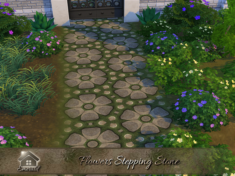 Flowers Stepping Stone The Sims 4 Catalog