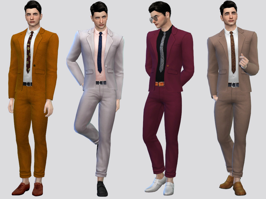 Fluria Formal Suit - The Sims 4 Catalog