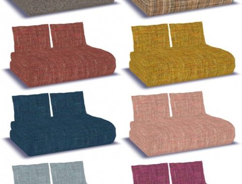 Folded Sofa at Riekus13