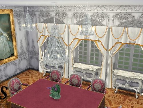 Fontainebleau Chandelier Set at Regal Sims