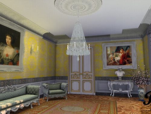 Fontainebleau Chandelier Set at Regal Sims