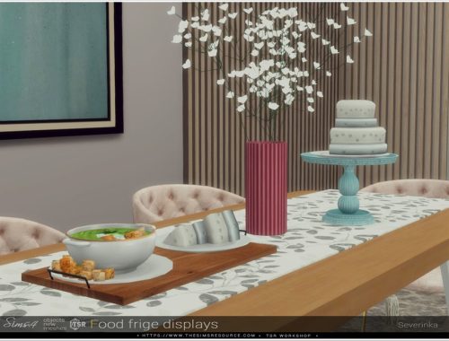 Food frige displays