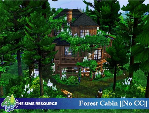 Forest Cabin || NO CC ||