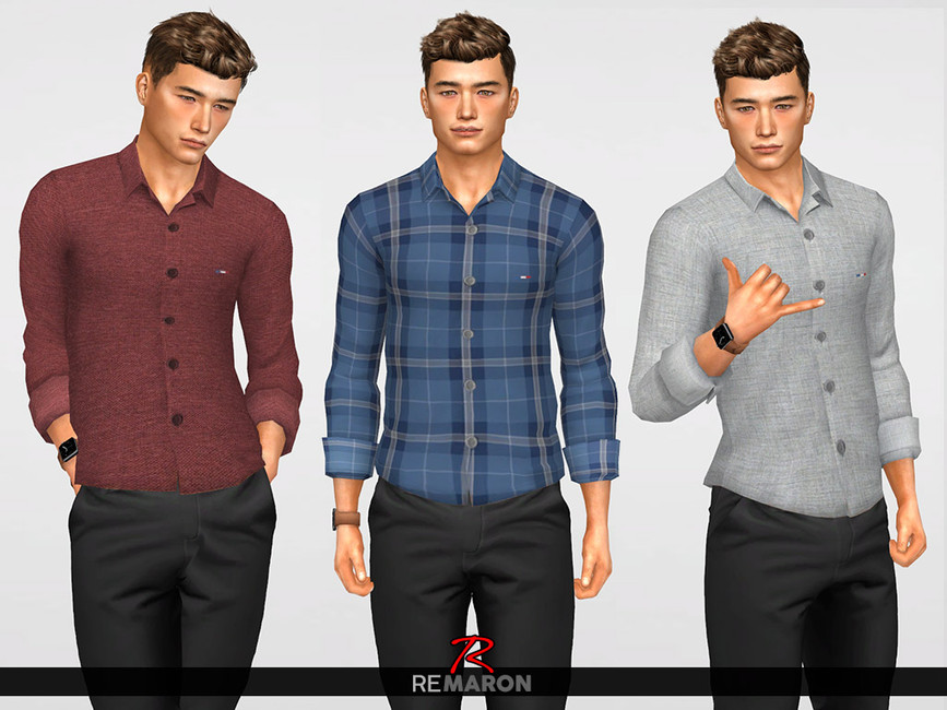 Formal Shirt for Men 01 - The Sims 4 Catalog