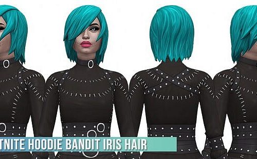 Fortnite Hoodie Bandit Iris Hair Conversion