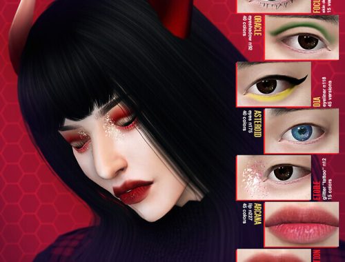 FORTUNA Makeup Kit at Praline Sims