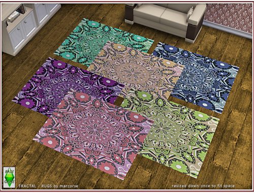 Fractal - Rugs by marcorse