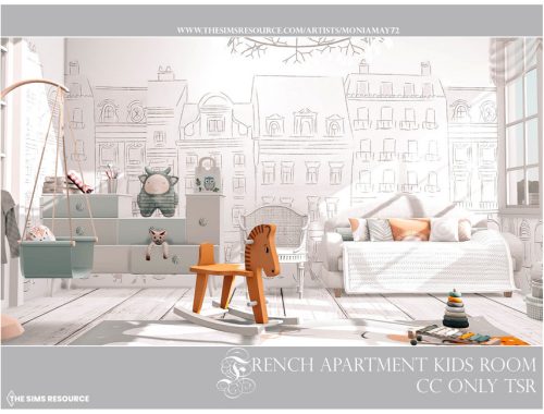 French Apartment Kids Room
