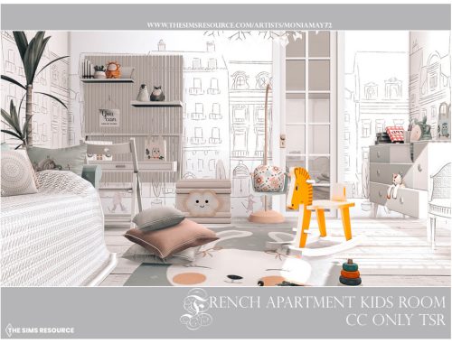 French Apartment Kids Room