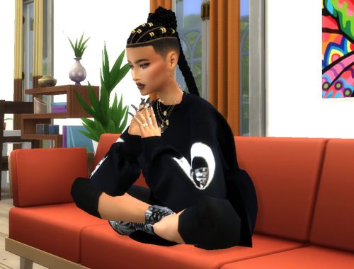 Fun Bun Cornrows
