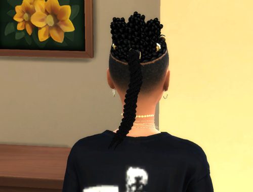 Fun Bun Cornrows