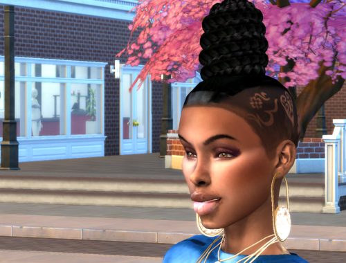 Fun Bun Hairstyle