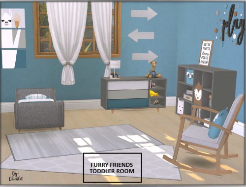 Furry Friends Toddler Bedroom