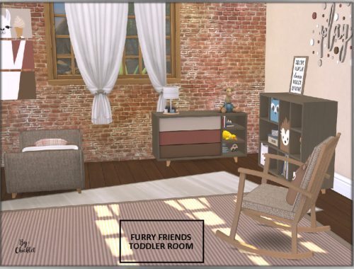 Furry Friends Toddler Bedroom
