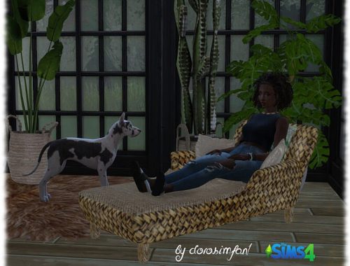Garden lounger