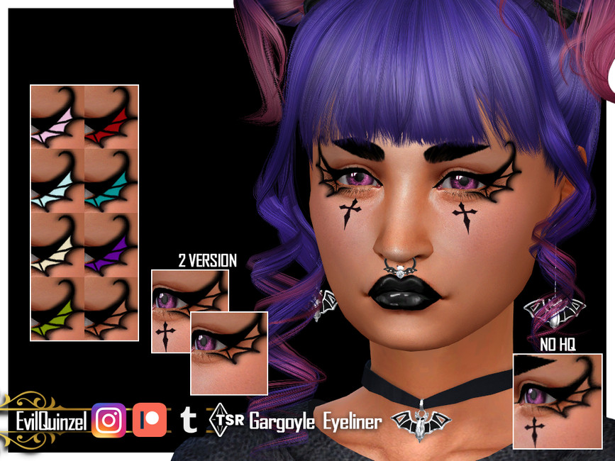 Gargoyle Eyeliner - The Sims 4 Catalog