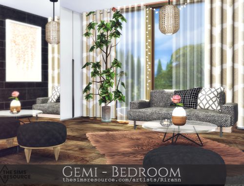 Gemi - Bedroom - TSR CC Only