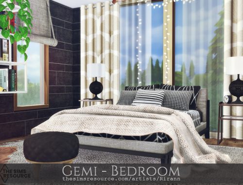 Gemi - Bedroom - TSR CC Only