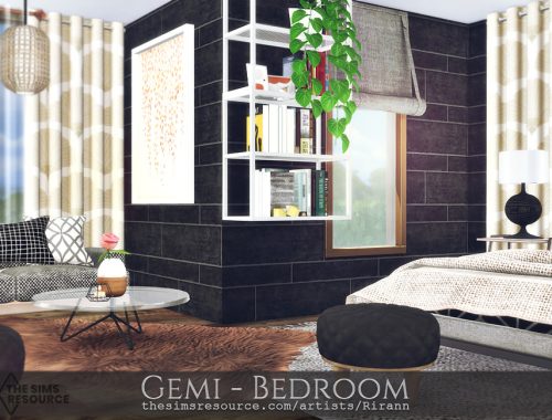 Gemi - Bedroom - TSR CC Only