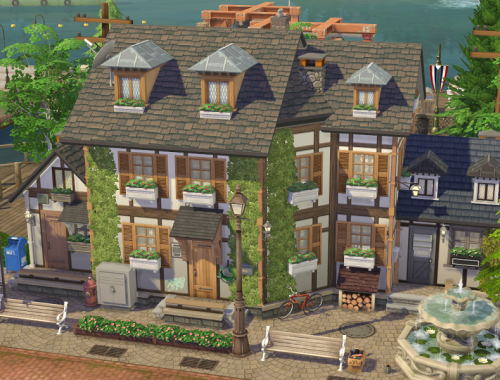 German Half Timbered House // no CC