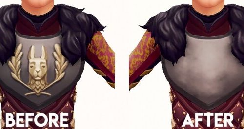 GET FAMOUS ARMOR DE-LLAMA’D edit at Valhallan