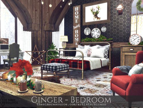 Ginger - Bedroom - TSR CC Only