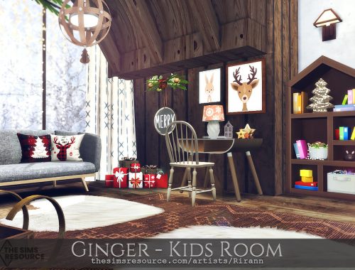 Ginger - Kids Room - TSR CC Only