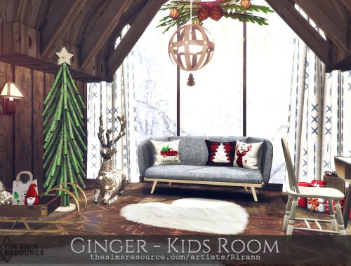 Ginger - Kids Room - TSR CC Only