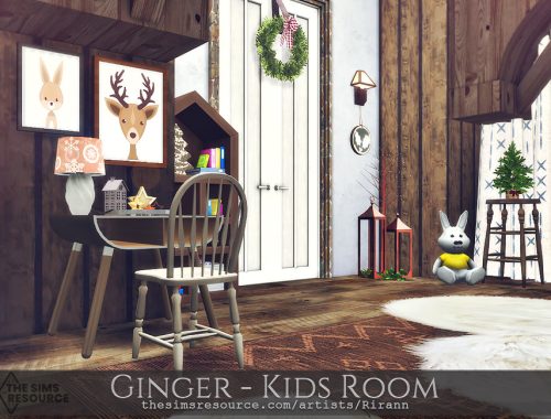 Ginger - Kids Room - TSR CC Only