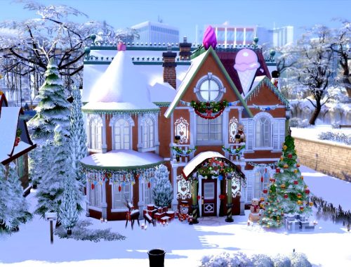 Gingerbread house