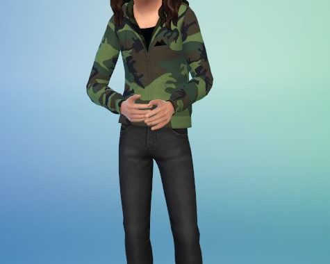 Designer Kids Camo Jacket