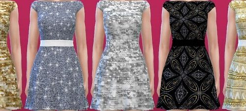 Glitter Dresses New Year 2021