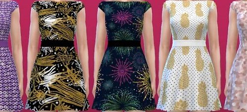 Glitter Dresses New Year 2021
