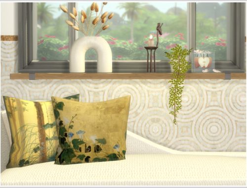 Glittering Nature Cushions [Mesh required]