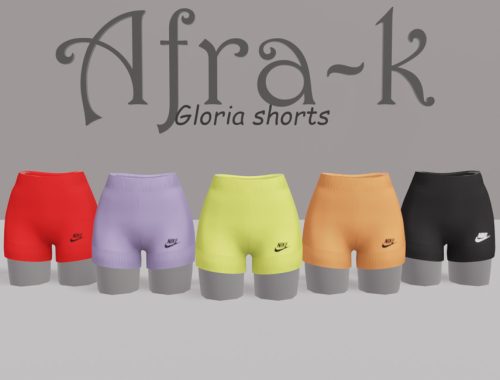 Gloria track shorts