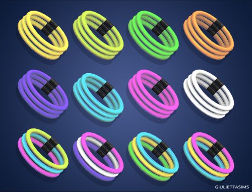 Glow Festival Bracelets For Kids (right wrist)