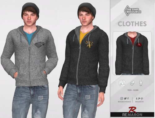 GOT Hoodie 01 for male Sim