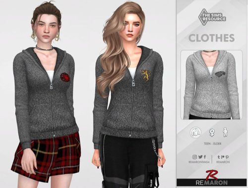 GOT Hoodies 01 for Female