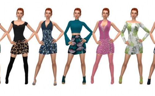GP08 ZIPPED SKIRT at Sims4Sue