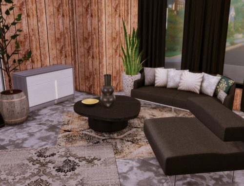 Gracja Dark Bedroom | Only TSR CC