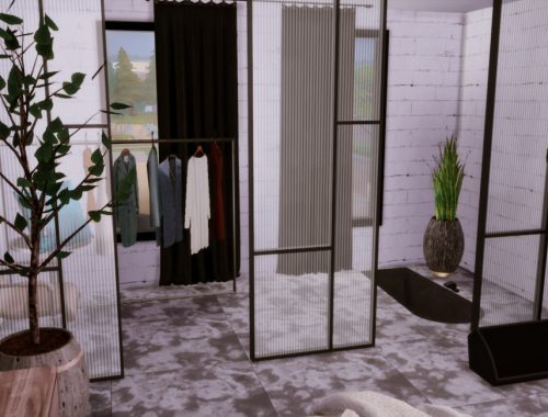 Gracja Dark Bedroom | Only TSR CC