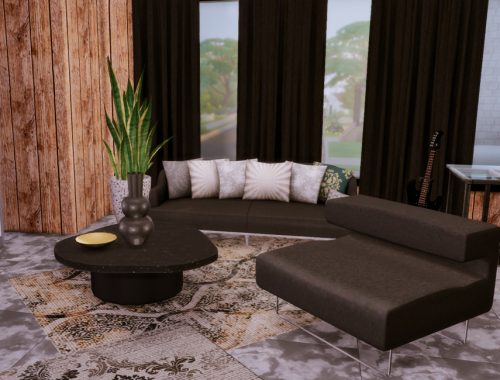 Gracja Dark Bedroom | Only TSR CC