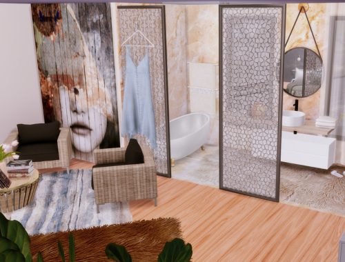 Gracja Light Mine Bedroom | Only TSR CC