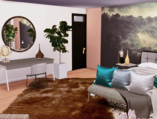 Gracja Light Mine Bedroom | Only TSR CC