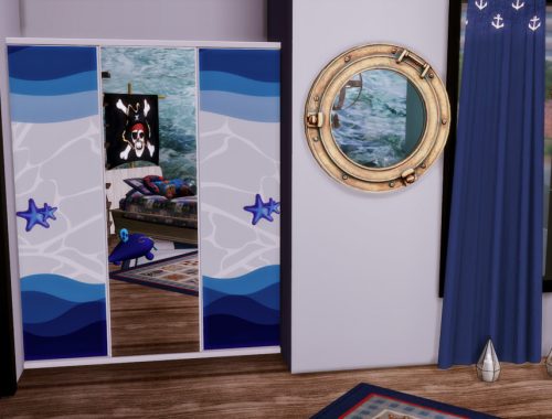 Gracja Sea kid bedroom | Only TSR CC