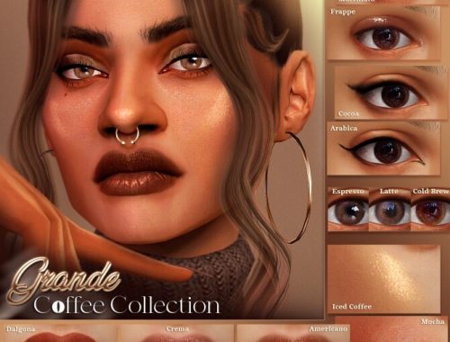 GRANDE Coffee Collection at Praline Sims