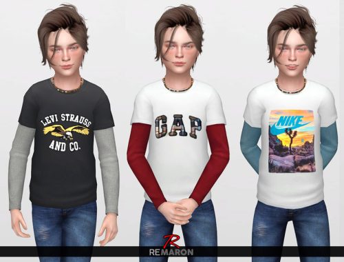 Graphic 2 Shirt for Kids 01