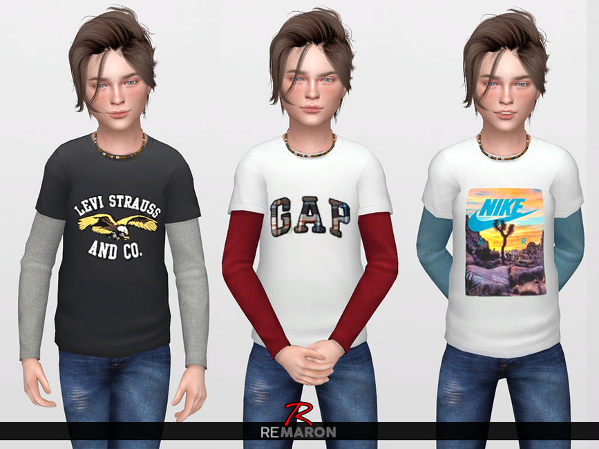Graphic 2 Shirt for Kids 01 - Image 2