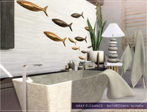 Gray Elegance - Bathroom II