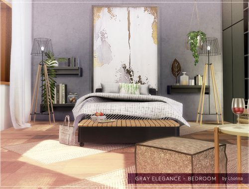 Gray Elegance - Bedroom